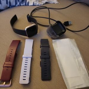 Fitbit Versa, Bands, Charger, and Screen Protector